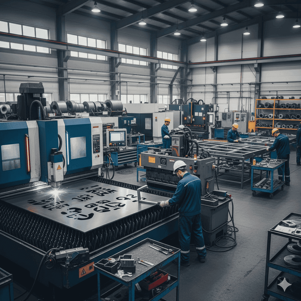 Sheet Metal Cutting, Bending, and Assembly