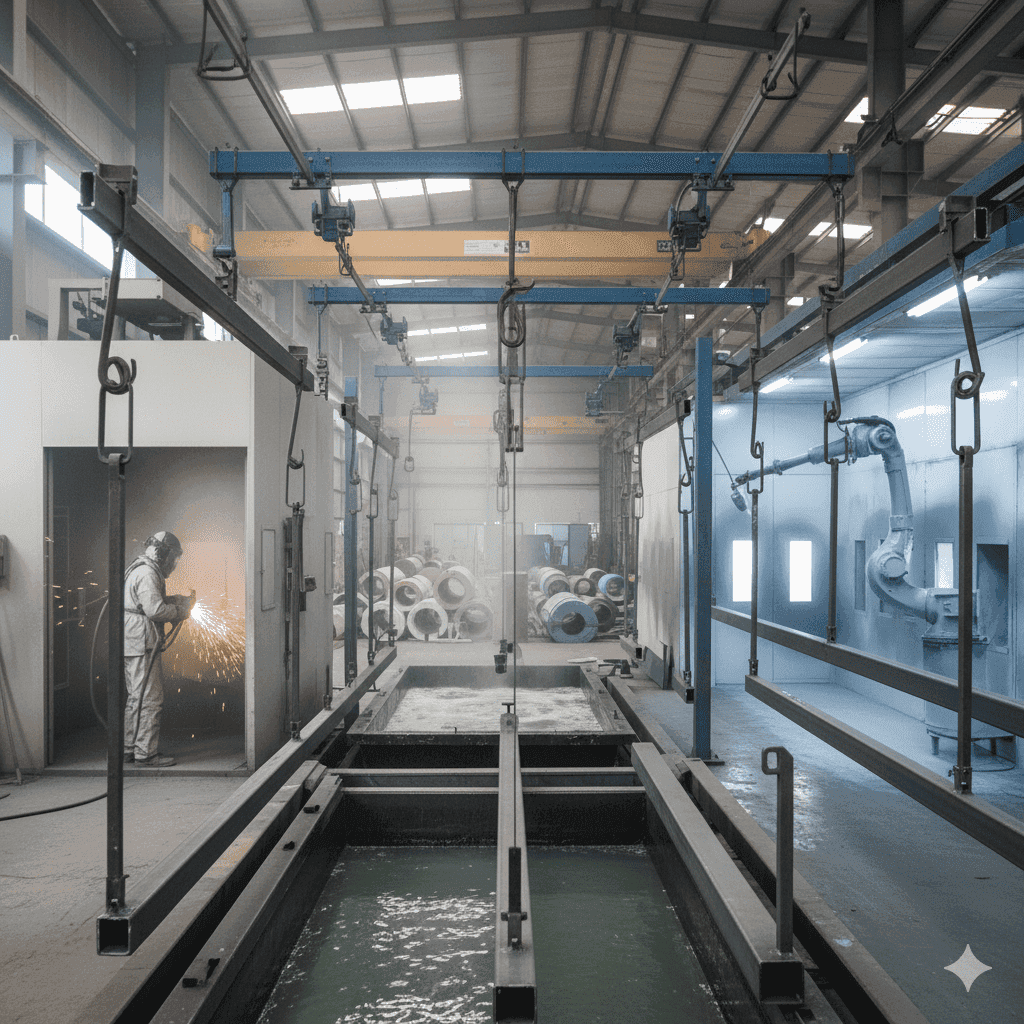 PEB Component Fabrication (Purlins, Rafters, Girts)